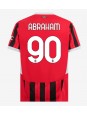 AC Milan Tammy Abraham #90 Domácí Dres 2024-25 Krátký Rukáv